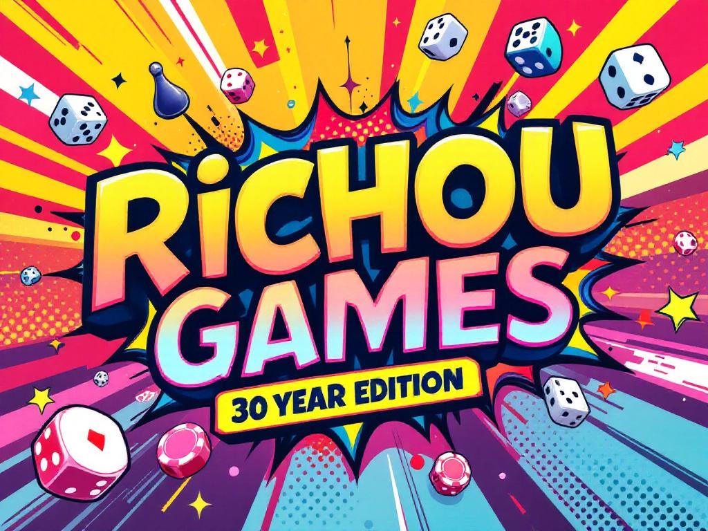 Richou Games 30 Year Edition Banner